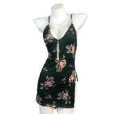 Ancient Cheongsam Skirt High Waisted Slit Pearl Slim Lingerie