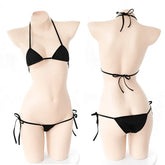 Underwear Roleplay Cat Costumes Lingerie Underpants Seductive Passion Bandage Three-point Cute Bra Panties Bikini Suit