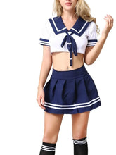 School Cosplay Lingerie Set