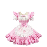 Sweet Maid Cat Halloween Waitress Role Play Kawaii Plus Size Party Black White Plaid Lolita Princess COS