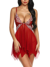 See Through Nightgown Sets Erotic Transparent Lingerie Sets