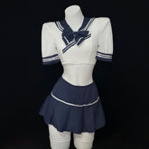 College Style Sister School Cosplay Student Lingerie Perspective Mini Skirt School Temptation