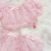 Pink Cute Lingerie Set