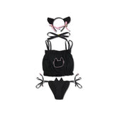 Cute Cat Cosplay Cartoon COS Costumes School Student Bra