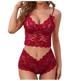 Lingerie Lace Hollow Bra Set