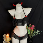 Halloween Erotic Devil Lingerie Underwear Set