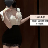 Office Lady Cosplay Costume Lingerie Set