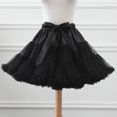Lolita Cotton Candy Skirt Support Kawaii Daily Violence Super Puff Soft Yarn Support 45CM Petticoat Boneless Fluffy Skirt