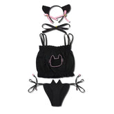 Cat Cosplay Underwear Sweet Intimate Bra