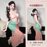 Mermaid Princess Costumes Halloween Mermaid Masquerade Up Fancy Porn Temptation