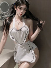 Maid Hot Cosplay Lingerie Costumes Erotic Underwear Perspective Lace Bodysuit