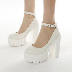 Thick Heels Platform Shoes