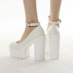 Thick Heels Platform Shoes