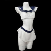 Cosplay Student School Erotic SchoolLingerie Role Play Short Skirt Set