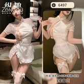 Cheongsam Lingerie Maid Temptation China Style Nightclub Costumes Couple Game
