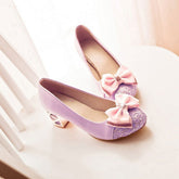 Sweet Bow High Heels Shoes