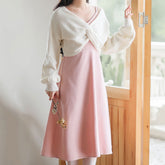 Sweet Knit Sweater Dress Set