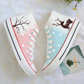 Japanese Harajuku Students Canvas Flat Shoes