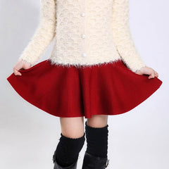 Sweet Knitted Skirt