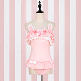 Cat Bunny Bow Swimsuit