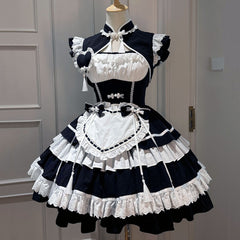 Tassel Bow Maid Dress