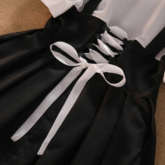 White Shirt Lace Dress