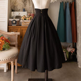 Retro High Waist Skirt