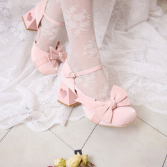 Love Bow Heels Shoes