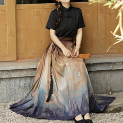 Tassel Beacon Fire Hanfu Set
