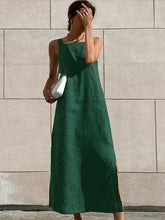 Minimalism Cotton Cami Long Dress