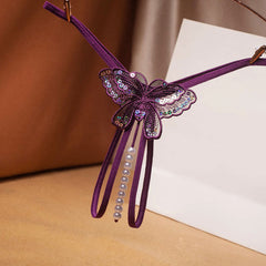 Butterfly Transparent Pearl Panties