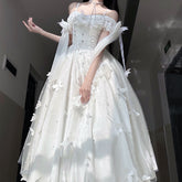 Lace Butterfly Mesh Dress