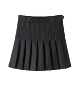 Candy Color Tennis Pleated Skirt