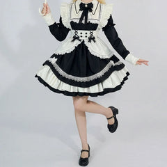 Lolita Bow Suspender Dress