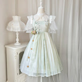 Ruffle Flower Dress Set