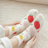 Strawberry Warm Socks