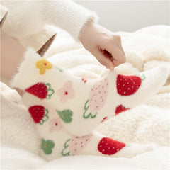 Strawberry Warm Socks