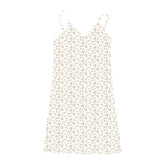 V Neck Floral Slip Mini Dress