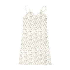 V Neck Floral Slip Mini Dress