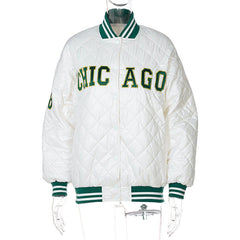 Retro Style Baseball Uniform Jacket