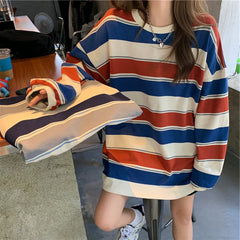 Vintage Striped 90s Long Sleeve Tee