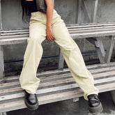 Casual Wide Leg Jeans