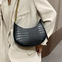 Simple One-shoulder Armpit Bag