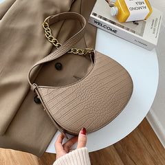 Simple One-shoulder Armpit Bag