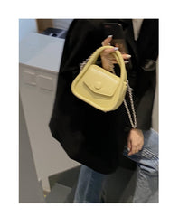 Underarm Bag Blue All-match Chain Crossbody Bag