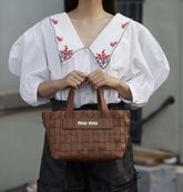 Vintage Floral Collar Puff Sleeve Blouse