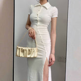 Split Improved Mid-length Tide Cheongsam Dress