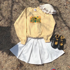 Sunflower Field Vintage Sweatshirt
