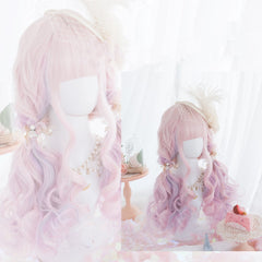 Harajuku Cute Wig Female Long Curly Hair