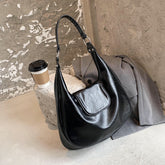 Vintage Pu Leather Shoulder Bag